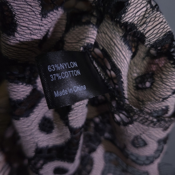 Lane Bryant Pink and Black Floral Tunic - Picture 6 of 9